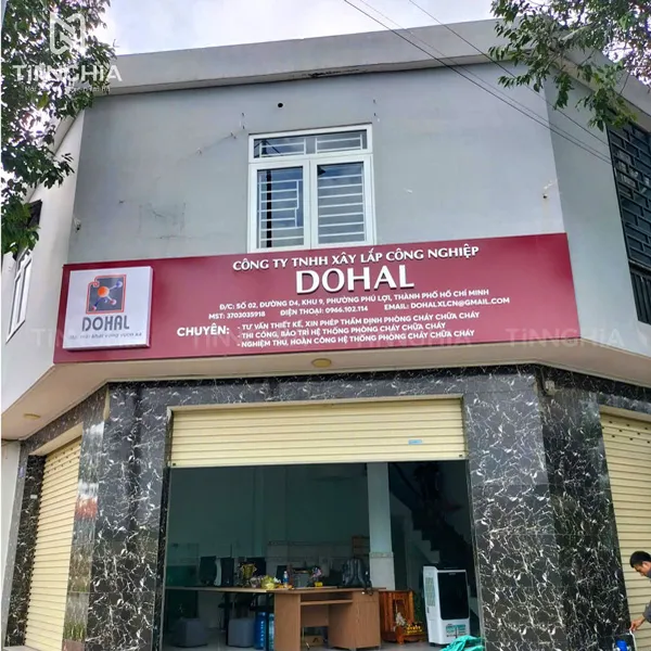 BIỂN HIỆU ALU GIÁ RẺ BÌNH DƯƠNG | THI CÔNG - LẮP ĐẶT TẬN NƠI