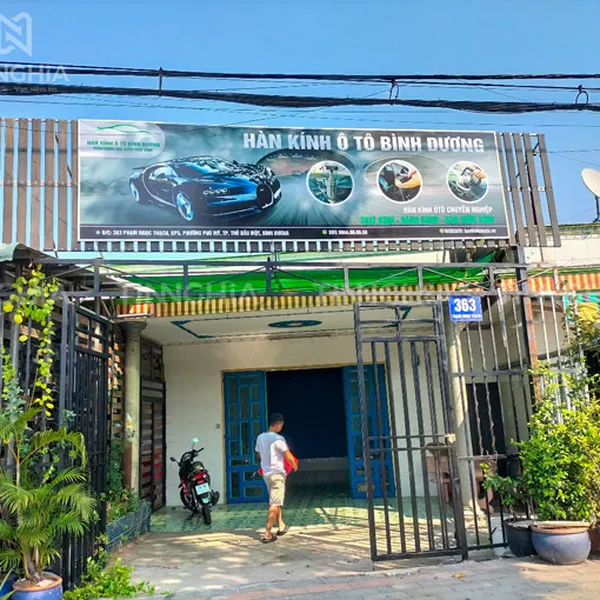 BIỂN HIỆU CÔNG TY BẾN CÁT | LÀM CHỮ QUẢNG CÁO, IN ẤN BẢNG HIỆU