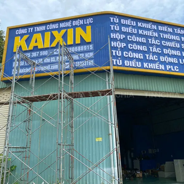 BIỂN HIỆU TÔN CHỮ NỔI THỦ DẦU MỘT