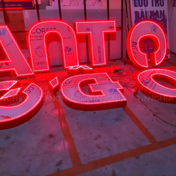 LÀM BẢNG HIỆU CHỮ NỔI CỔNG CHÀO TPHCM