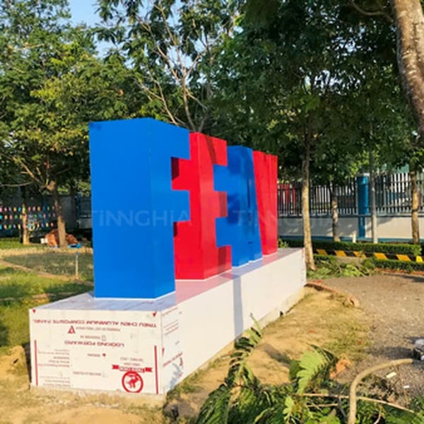 THI CÔNG CHỮ ALU QUẢNG CÁO TPHCM - CHỮ NỔI FEAV
