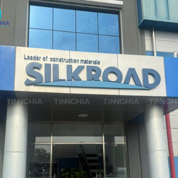 BẢNG HIỆU CHỮ NỔI INOX | CÔNG TY CỔ PHẦN SILKROAD VINA