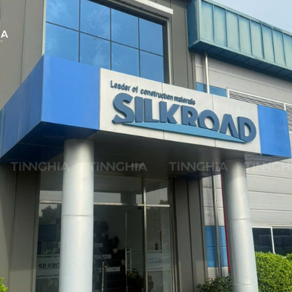 BẢNG HIỆU CHỮ NỔI INOX | CÔNG TY CỔ PHẦN SILKROAD VINA