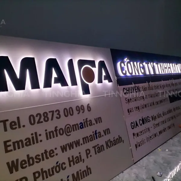 CHỮ NỔI MICA ĐÈN LED TPHCM