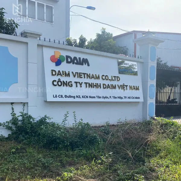 CHỮ QUẢNG CÁO INOX TPHCM | Công Ty DAIM VIETNAM