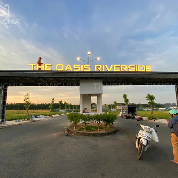 BẢNG HIỆU CỔNG CHÀO CHỮ NỔI BÌNH DƯƠNG