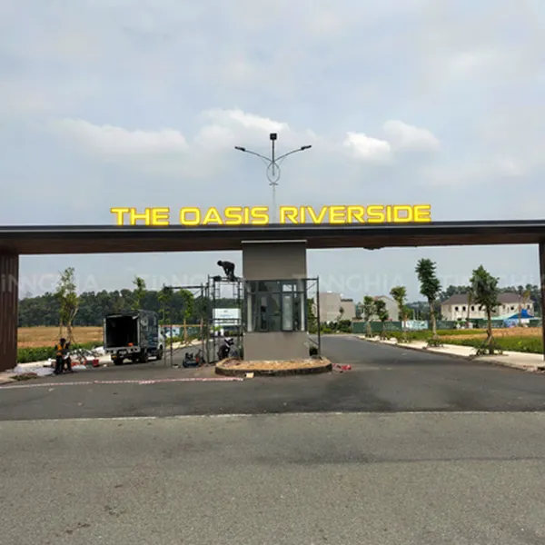 BẢNG HIỆU CỔNG CHÀO CHỮ NỔI BÌNH DƯƠNG