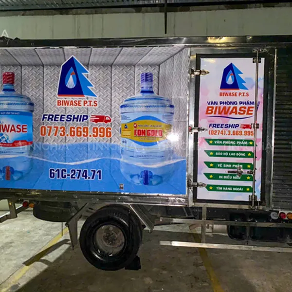 DÁN DECAL Ô TÔ BÀU BÀNG | DÁN DECAL QUẢNG CÁO TRÊN XE GIÁ RẺ