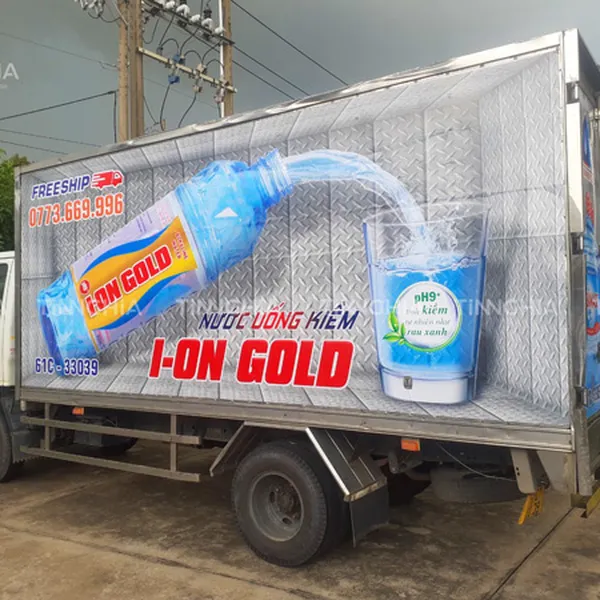 DÁN DECAL Ô TÔ BÀU BÀNG | DÁN DECAL QUẢNG CÁO TRÊN XE GIÁ RẺ