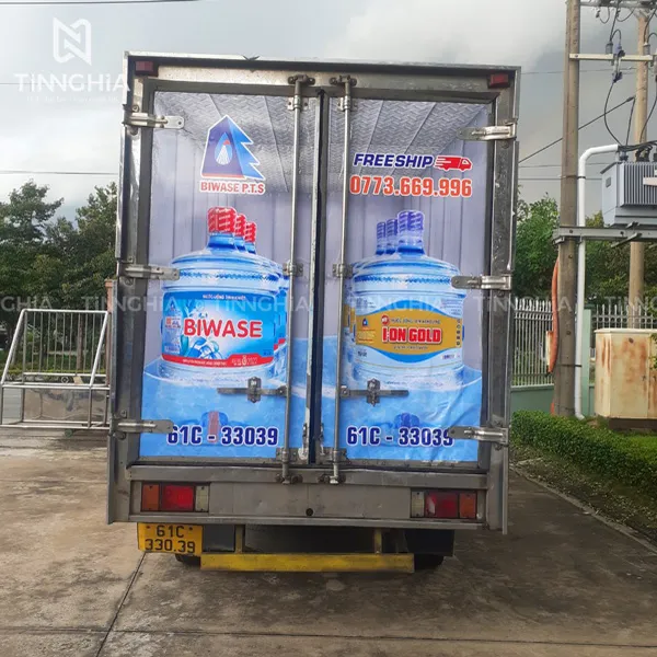 DÁN DECAL Ô TÔ BÀU BÀNG | DÁN DECAL QUẢNG CÁO TRÊN XE GIÁ RẺ