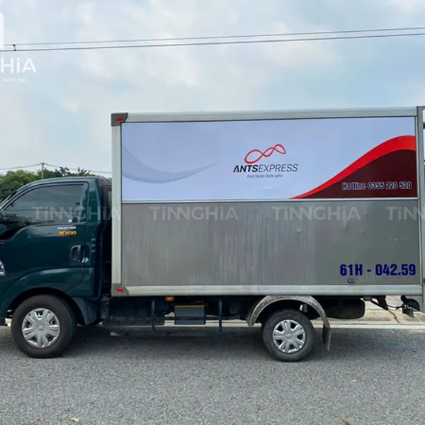 DÁN DECAL XE TẢI THỦ DẦU MỘT | DÁN DECAL QUẢNG CÁO XE CÔNG TY