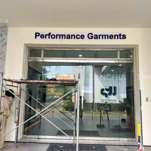 GIA CÔNG CHỮ INOX GIÁ RẺ | CHỮ NỔI INOX SƠN MÀU THEO YÊU CẦU