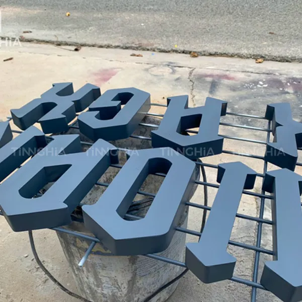 GIA CÔNG CHỮ INOX THỦ DẦU MỘT | ĐỊA CHỈ LÀM BIỂN HIỆU INOX BÌNH DƯƠNG