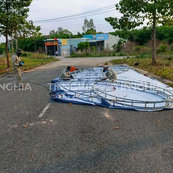GIA CÔNG CHỮ NỔI ALU BẾN CÁT | LÀM BẢNG QUẢNG CÁO BÌNH DƯƠNG
