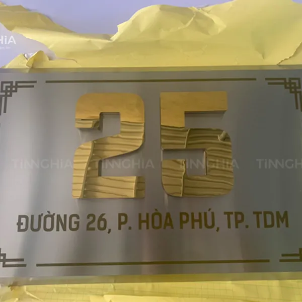 GIA CÔNG INOX BẾN CÁT | LÀM BIỂN HIỆU BÌNH DƯƠNG