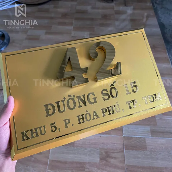 GIA CÔNG INOX BẾN CÁT | LÀM BIỂN HIỆU BÌNH DƯƠNG