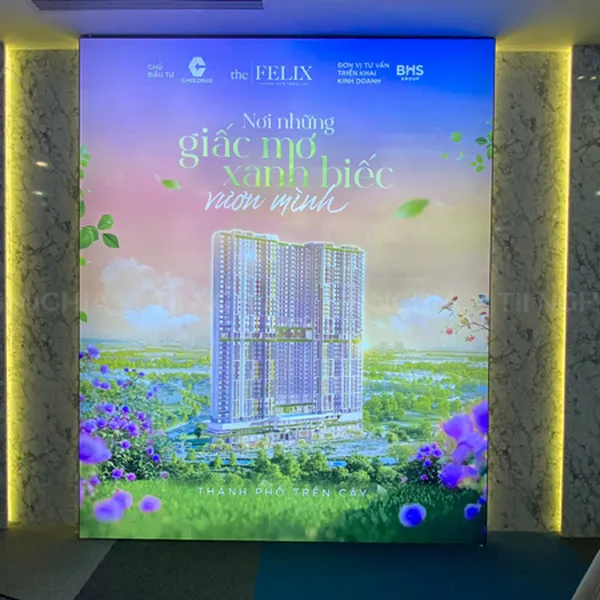 HỘP ĐÈN BẠT DẺO NHÉT CẠNH BÌNH DƯƠNG | GẮN BIỂN HỘP ĐÈN TRONG NHÀ, NGOÀI TRỜI