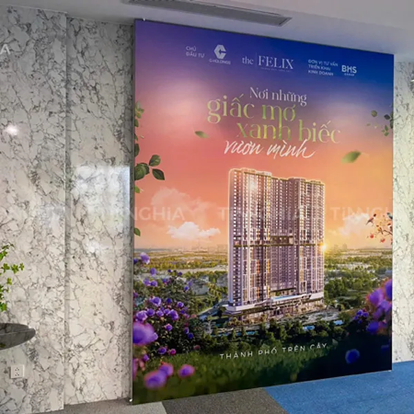 HỘP ĐÈN BẠT DẺO NHÉT CẠNH BÌNH DƯƠNG | GẮN BIỂN HỘP ĐÈN TRONG NHÀ, NGOÀI TRỜI