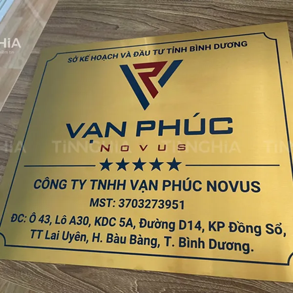 BẢNG CÔNG TY INOX BÌNH DƯƠNG | BIỂN HIỆU INOX ĐẸP RẺ CHẤT LƯỢNG