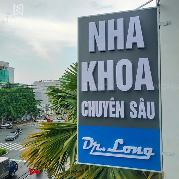 LÀM BẢNG HIỆU ALU CHỮ NỔI | CÔNG TY, CỬA HÀNG, NHÀ MÁY,...