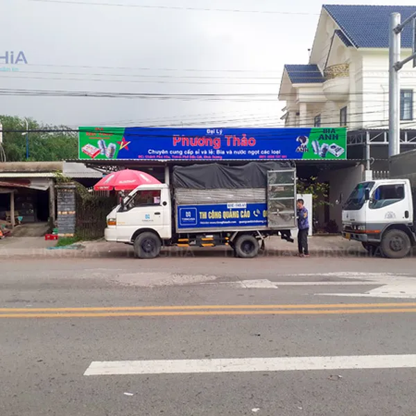 LÀM BẢNG HIỆU BẰNG TÔN | LÀM BIỂN HIỆU QUẢNG CÁO BÌNH DƯƠNG