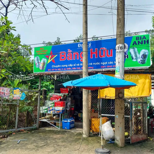 LÀM BẢNG HIỆU BẰNG TÔN | LÀM BIỂN HIỆU QUẢNG CÁO BÌNH DƯƠNG