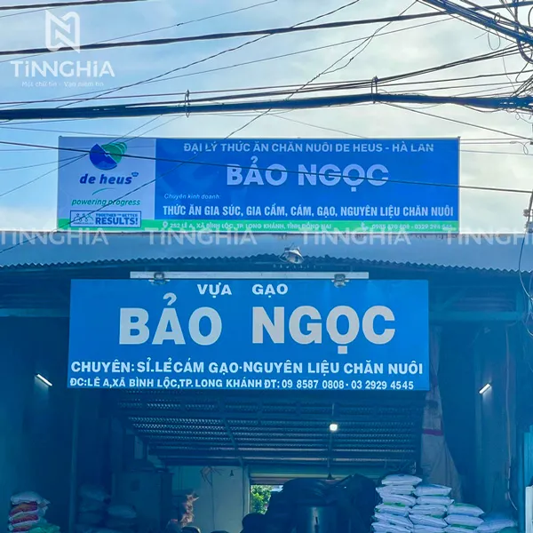 LÀM BẢNG HIỆU CHỮ NỔI TÂN UYÊN | UỐN CHỮ NỔI MICA INOX ALU GIÁ RẺ