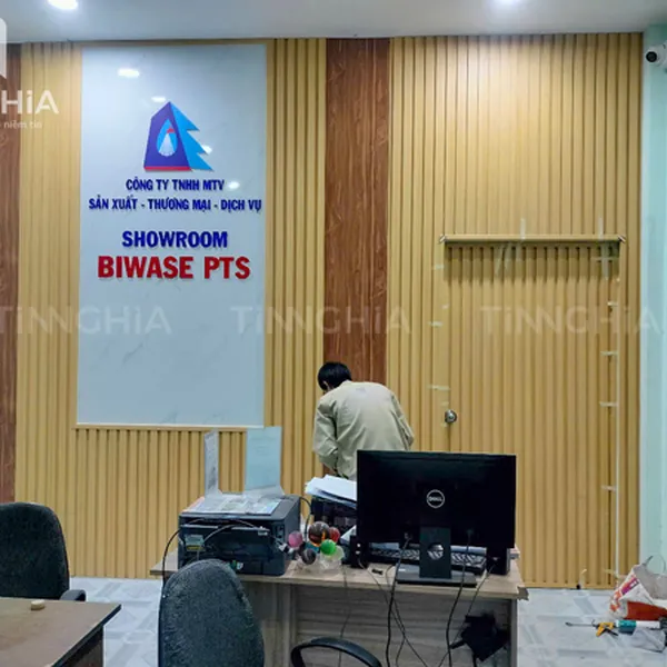 LÀM BẢNG HIỆU ĐÁ HOA CƯƠNG GẮN CHỮ NỔI TÂN UYÊN | LÀM CHỮ QUẢNG CÁO ĐỦ LOẠI