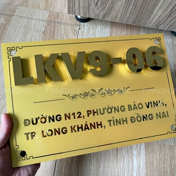 LÀM BẢNG HIỆU INOX ĂN MÒN BÌNH DƯƠNG | Đặt Làm Biển Inox 