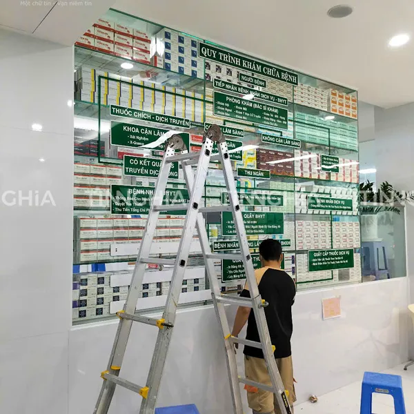 LÀM BẢNG HIỆU MICA BẾN CÁT | BIỂN MICA, CHỮ NỔI MICA BÌNH DƯƠNG