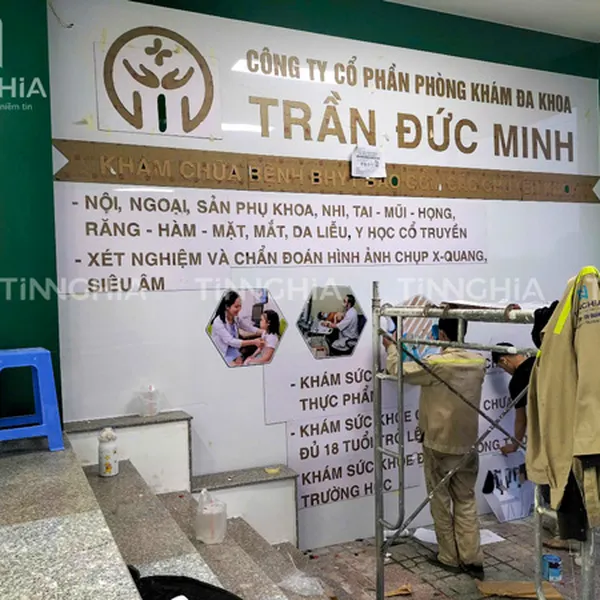 LÀM BẢNG HIỆU MICA BẾN CÁT | BIỂN MICA, CHỮ NỔI MICA BÌNH DƯƠNG