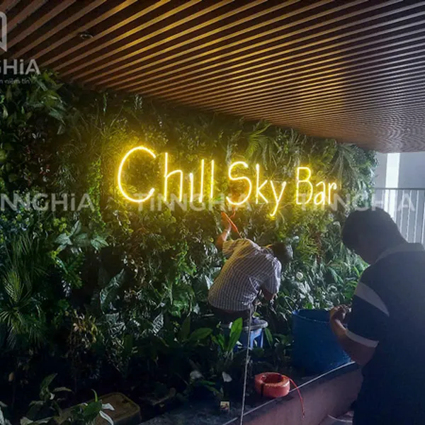 LÀM BẢNG LED NEON THUẬN AN | BIỂN HIỆU LED GIÁ RẺ