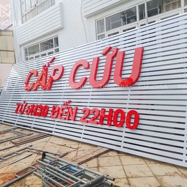 MẪU BẢNG HIỆU TÔN SÓNG CHỮ NỔI ĐẸP THU HÚT | BẢNG TOLE ĐẸP - THU HÚT