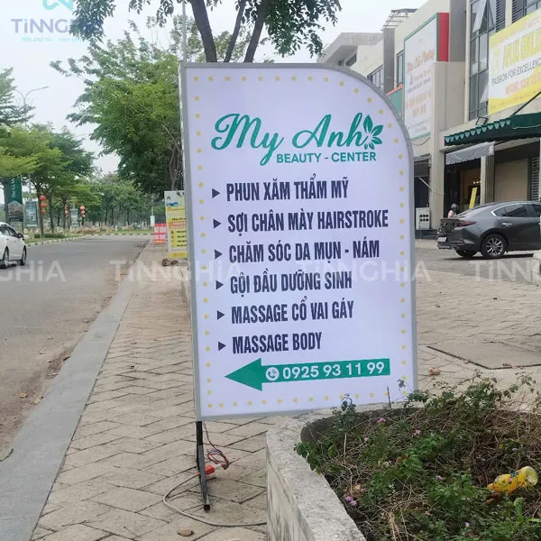 LÀM BẢNG QUẢNG CÁO SPA BÌNH DƯƠNG | BIỂN DỊCH VỤ SPA, LÀM NAIL, HỚT TÓC ĐẸP