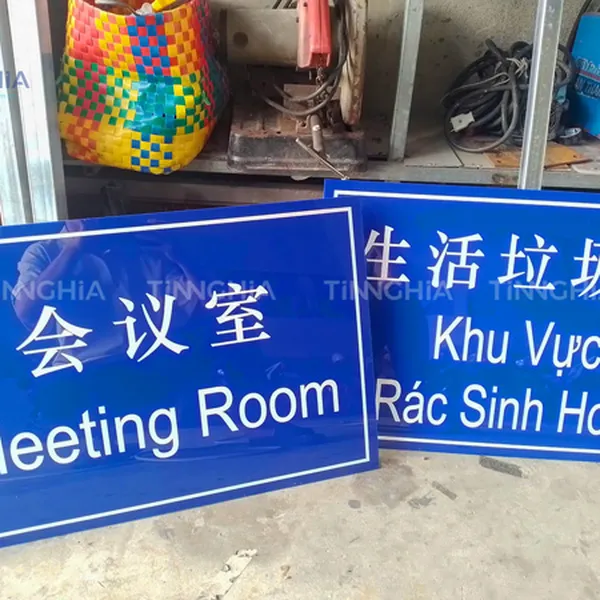 LÀM BẢNG TÊN VĂN PHÒNG BÀU BÀNG | ĐỊA CHỈ LÀM BIỂN TÊN PHÒNG BAN ĐẸP UY TÍN