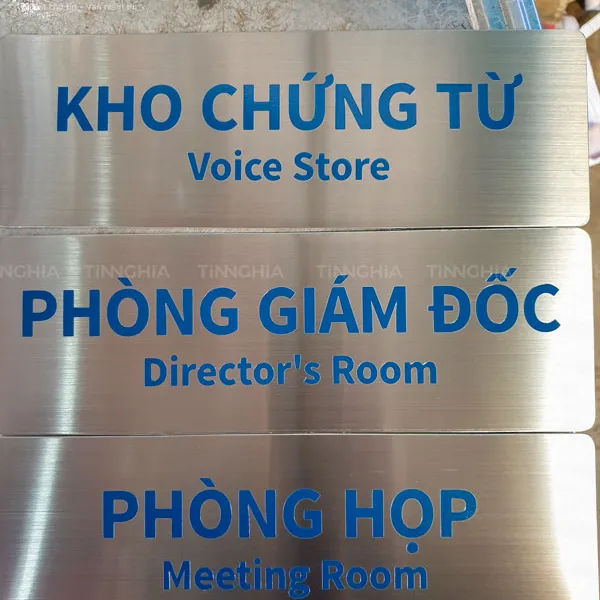 LÀM BẢNG TÊN VĂN PHÒNG THUẬN AN | LÀM BIỂN TÊN PHÒNG BAN, BỘ PHẬN GIÁ RẺ