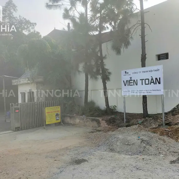 LÀM BIỂN CÔNG TY BÀU BÀNG | THI CÔNG BIỂN QUẢNG CÁO TẬN NƠI