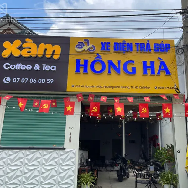 LÀM BIỂN HIỆU CHỮ MICA THỦ DẦU MỘT | CHỮ NỔI DECOR, BIỂN HIỆU GIÁ RẺ