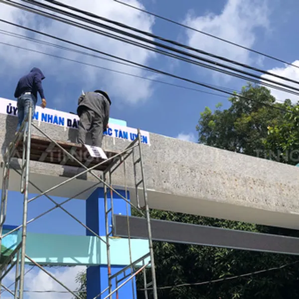 LÀM BIỂN HIỆU CHỮ NỔI TÂN UYÊN | QUẢNG CÁO CHỮ NỔI INOX MICA ALU