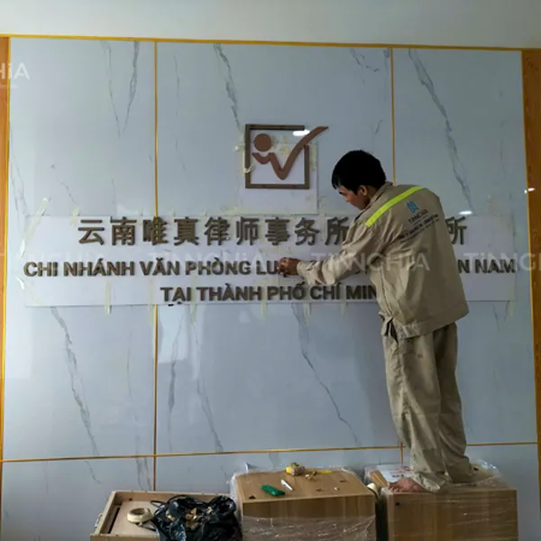 LÀM BIỂN HIỆU MICA THUẬN AN | GIA CÔNG CHỮ MICA QUẢNG CÁO