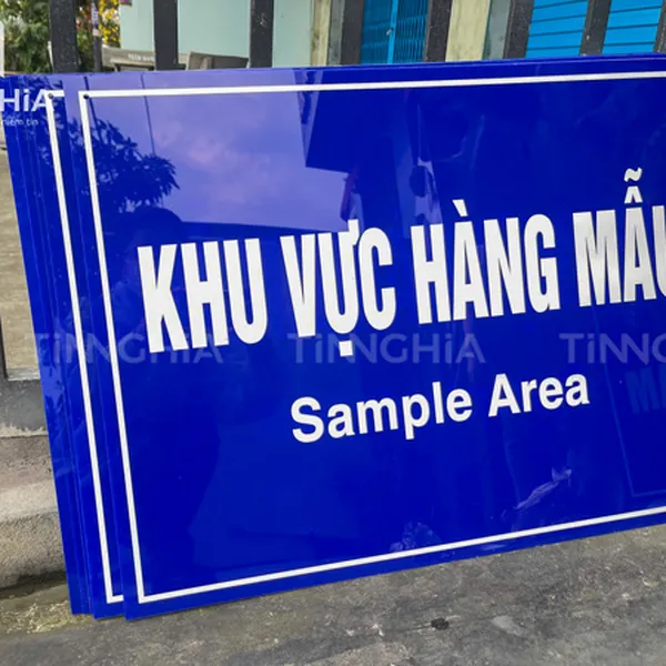 LÀM BIỂN MICA DĨ AN | BẢNG/BIỂN HIỆU MICA GIÁ RẺ BÌNH DƯƠNG