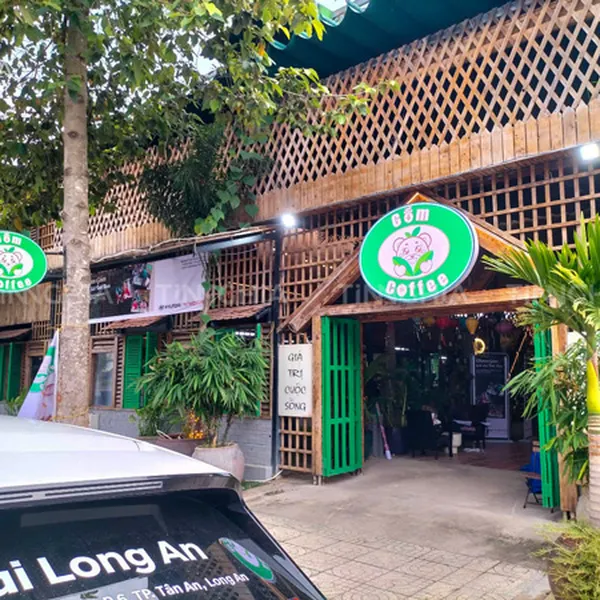 LÀM BIỂN QUẢNG CÁO QUÁN CÀ PHÊ - GỐM COFFEE