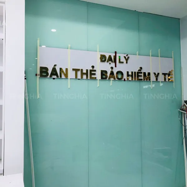 LÀM CHỮ NỔI INOX BÀU BÀNG | GIA CÔNG CHỮ INOX QUẢNG CÁO GIÁ RẺ