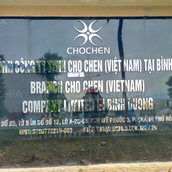 LÀM CHỮ NỔI INOX BẾN CÁT | Chi Nhánh Nhà Xưởng Cho Chen