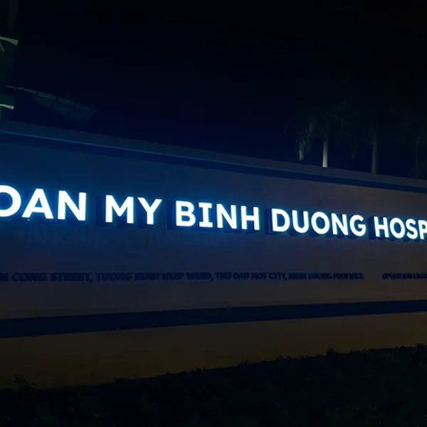 LÀM CHỮ NỔI INOX LED SÁNG MẶT MICA | CHỮ INOX MICA GIÁ TỐT