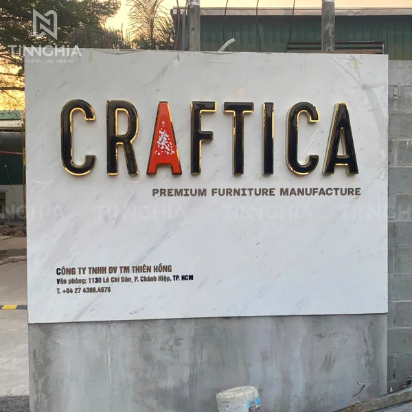 LÀM CHỮ NỔI INOX MICA TPHCM