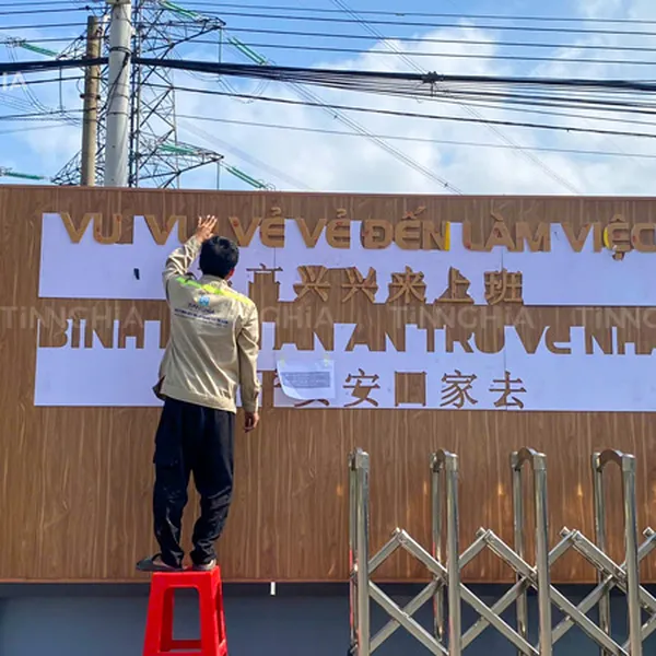 LÀM CHỮ NỔI MICA THỦ DẦU MỘT | GIA CÔNG CHỮ MICA BÌNH DƯƠNG