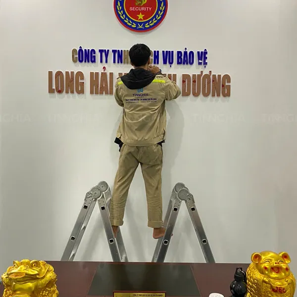 LÀM LOGO CHỮ NỔI VĂN PHÒNG BẾN CÁT | Chữ Nổi Trang Trí Quảng Cáo