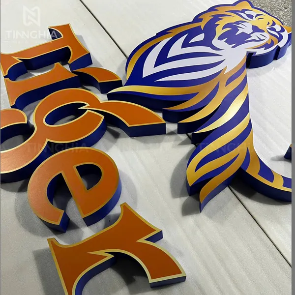 LOGO CHỮ NỔI INOX TPHCM | LOGO THƯƠNG HIỆU BIA TIGER 