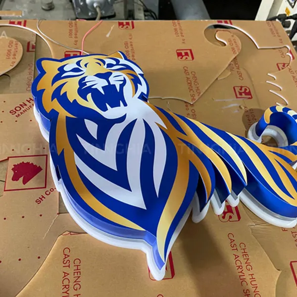 LOGO CHỮ NỔI INOX TPHCM | LOGO THƯƠNG HIỆU BIA TIGER 